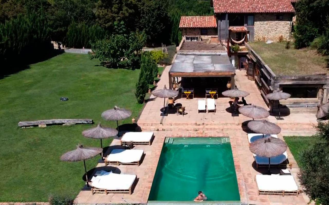 Masia el Puig La Vall de Bianya Exterior foto