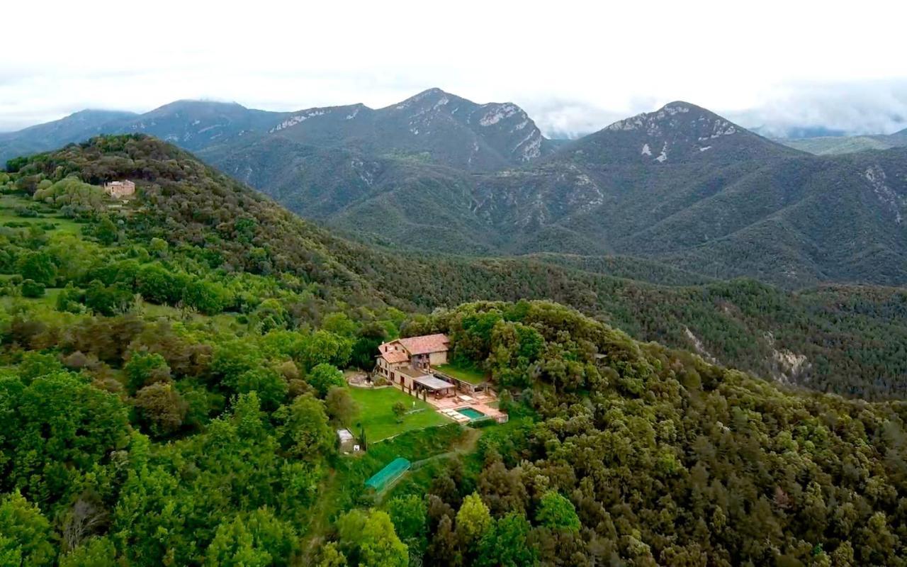 Masia el Puig La Vall de Bianya Exterior foto